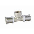 Press Fittings of Male Tee for Aluminium Plastic Pipe